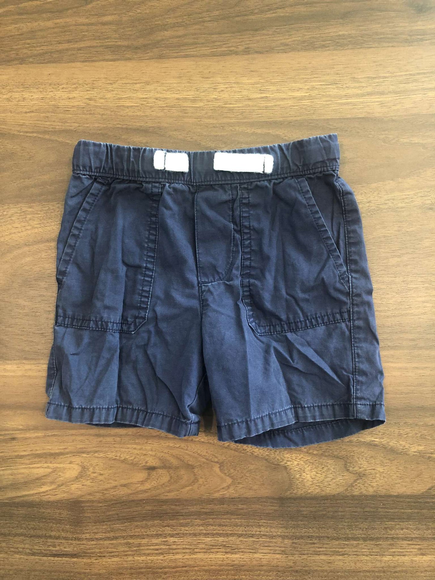 Carter's Toddler Boy Shorts Bundle, 2 Pieces, Khaki shorts and Navy Blue shorts, 12-18M, Kids 18 Month (12-18M)