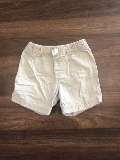 Carter's Toddler Boy Shorts Bundle, 2 Pieces, Khaki shorts and Navy Blue shorts, 12-18M, Kids 18 Month (12-18M)