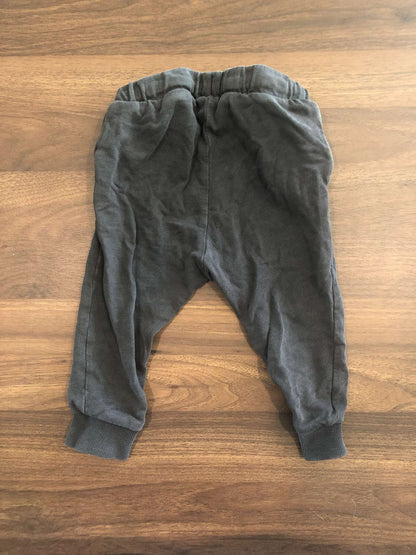 H&M Dark Grey Jogger Sweatpants, 12-18M, Kids 18 Month (12-18M)