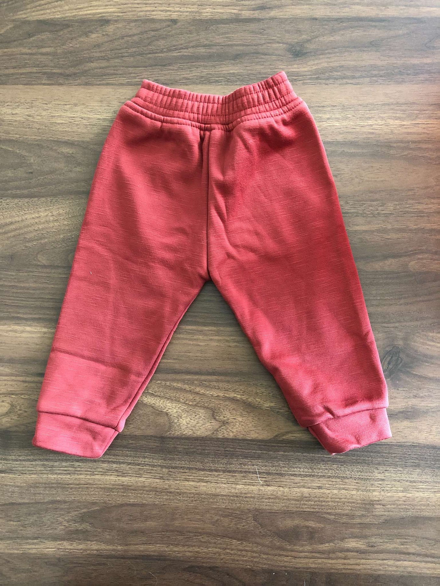 Adidas Toddler Boys Red Jogger Sweatpants, 12-18M, Kids 18 Month (12-18M)