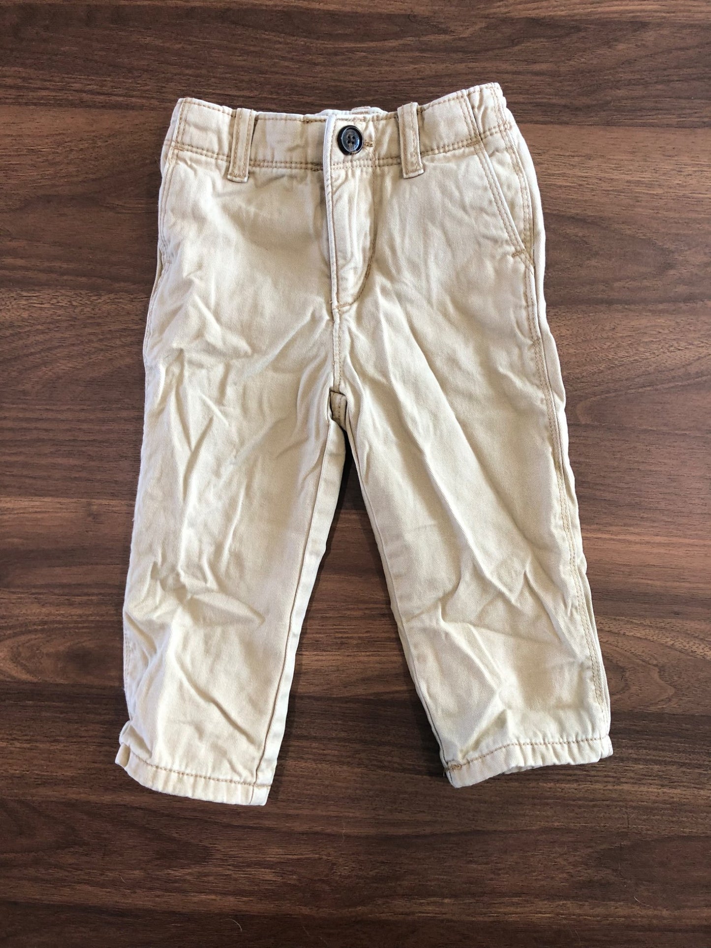 Gap Toddler Boy Khaki Pants, 18-24M, Kids 24 Month (18-24M)