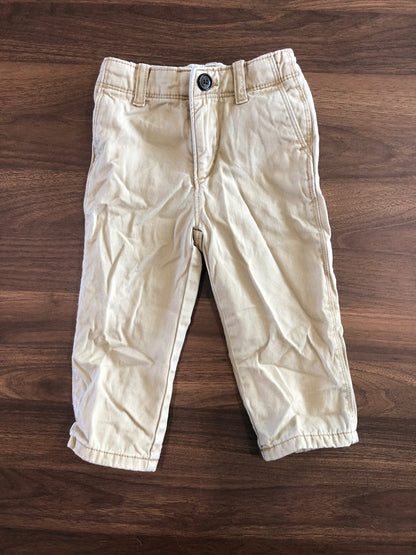 Gap Toddler Boy Khaki Pants, 18-24M, Kids 24 Month (18-24M)