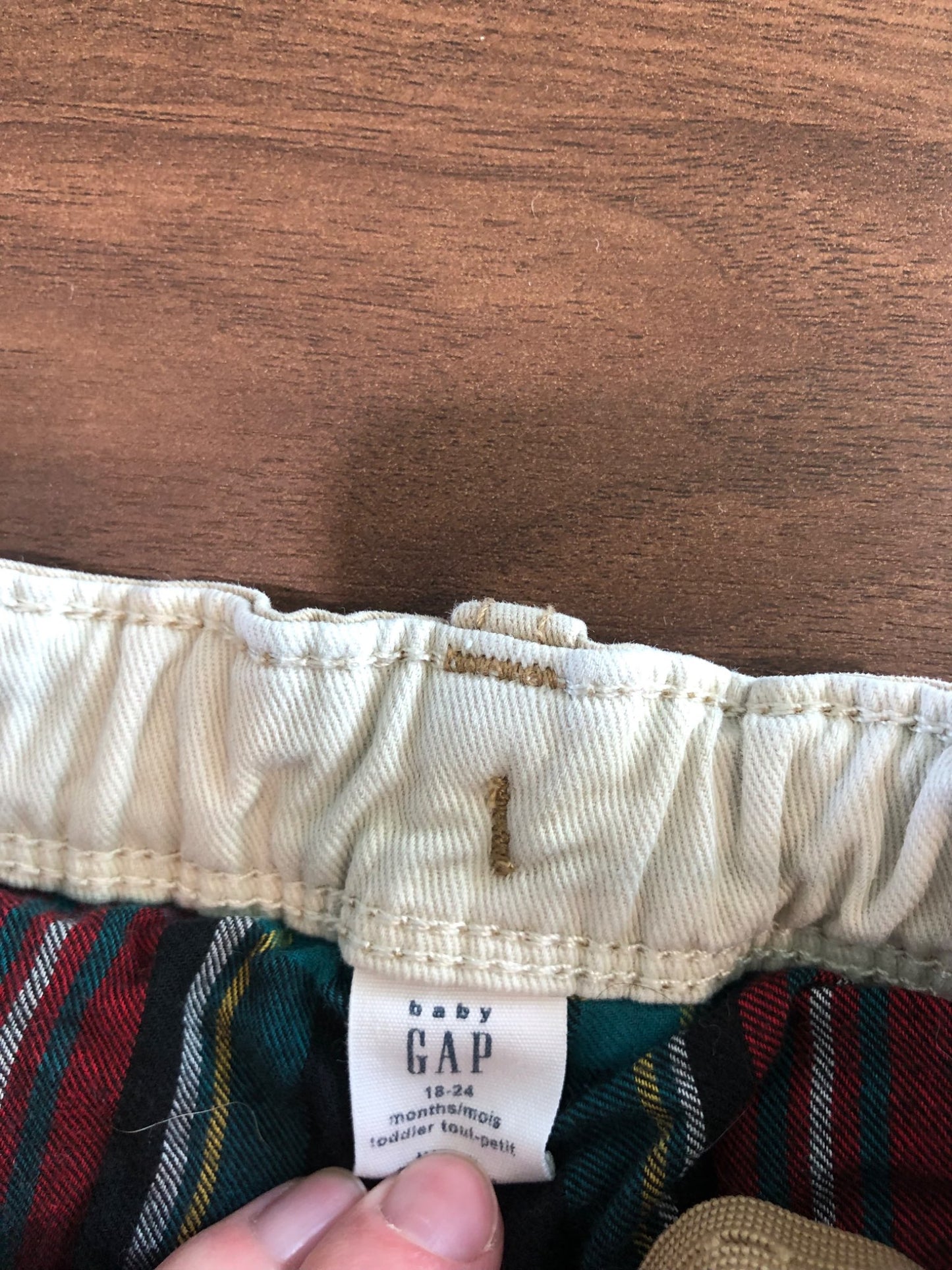 Gap Toddler Boy Khaki Pants, 18-24M, Kids 24 Month (18-24M)