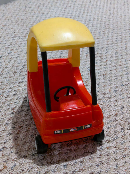 Little Tikes Dollhouse Cozy Coupe Miniature Vintage Mini Car