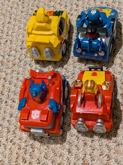 Set of transformer cars