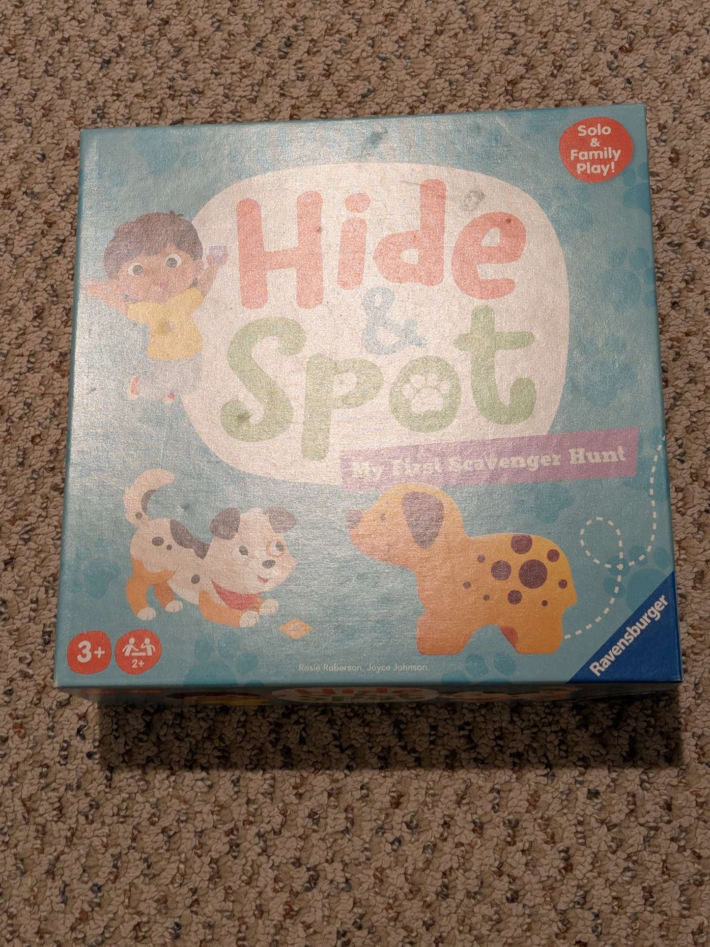 Hide & Spot Board Game 3+