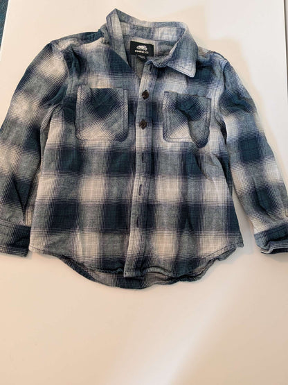 Roots Long Sleeve BU Top - 4Y, Kids 4/4T
