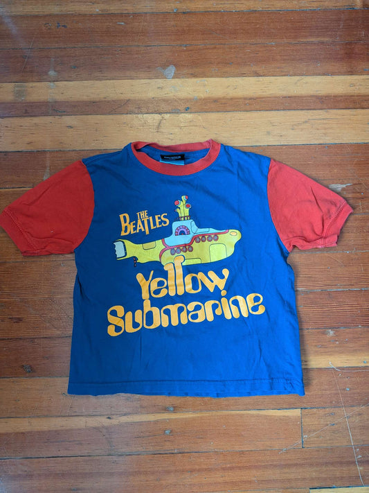 Yellow Submarine Top -4/5Y, Kids 4/4T