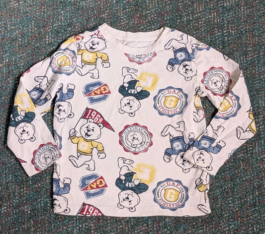 Vintage Gap Long Sleeve Top Boys - 4Y, Kids 4/4T