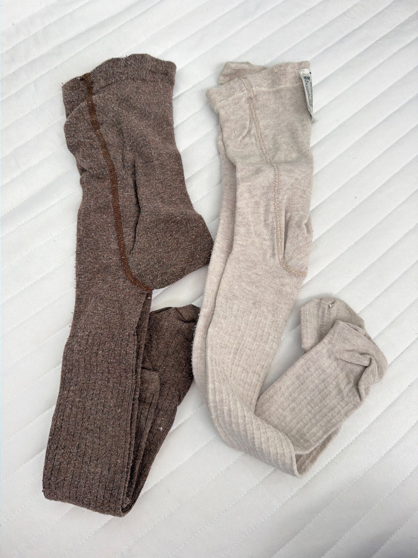Tights set neutral colors , Kids 3T