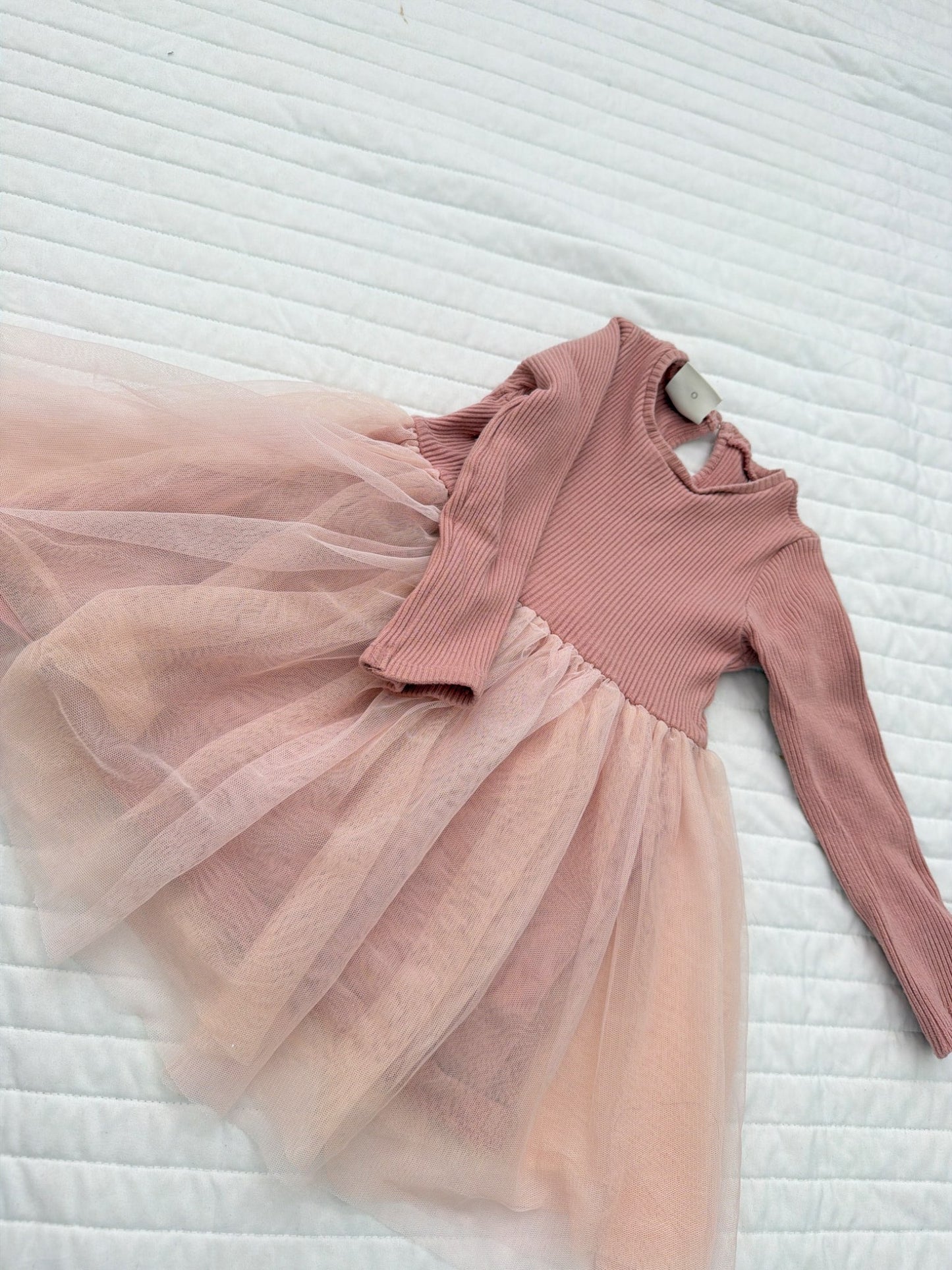 Zara dress pink , Kids 4/4T
