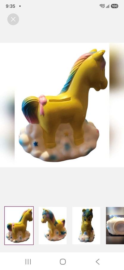 Vintage Soma Horse Bank