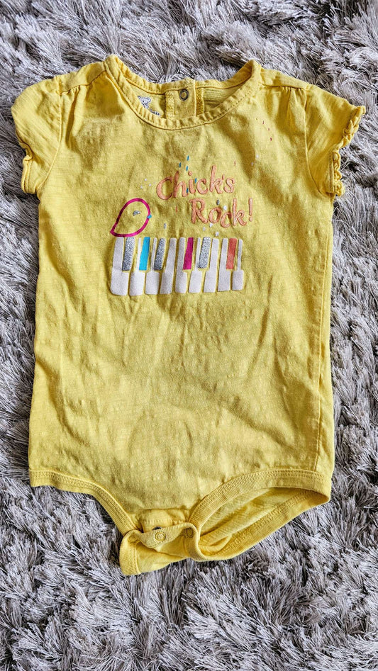 Koala Baby Girls Yellow Onesie – 18 months , Kids 18 Month (12-18M)