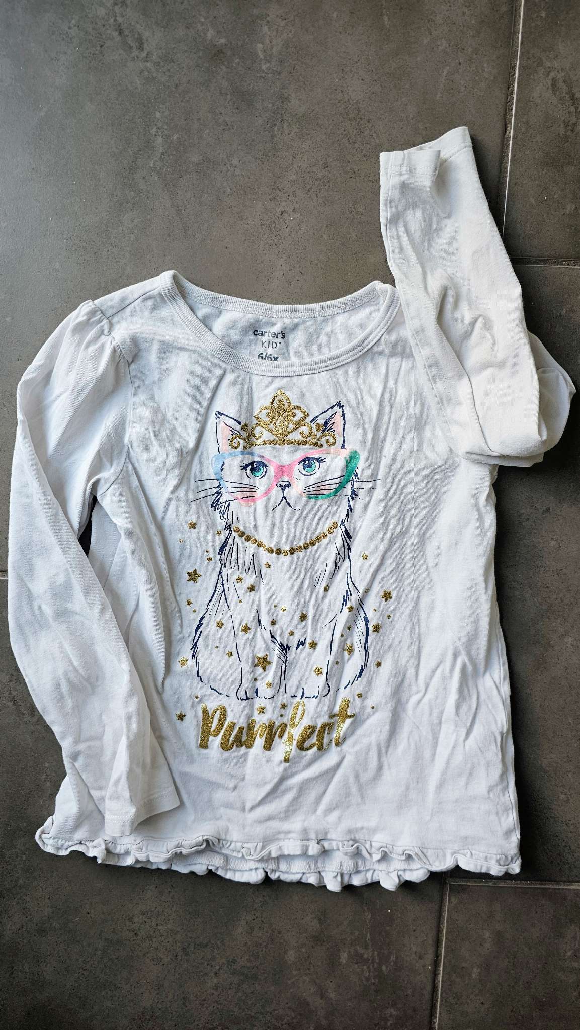 Long sleeve Shirt size 7 Carters, Kids 7