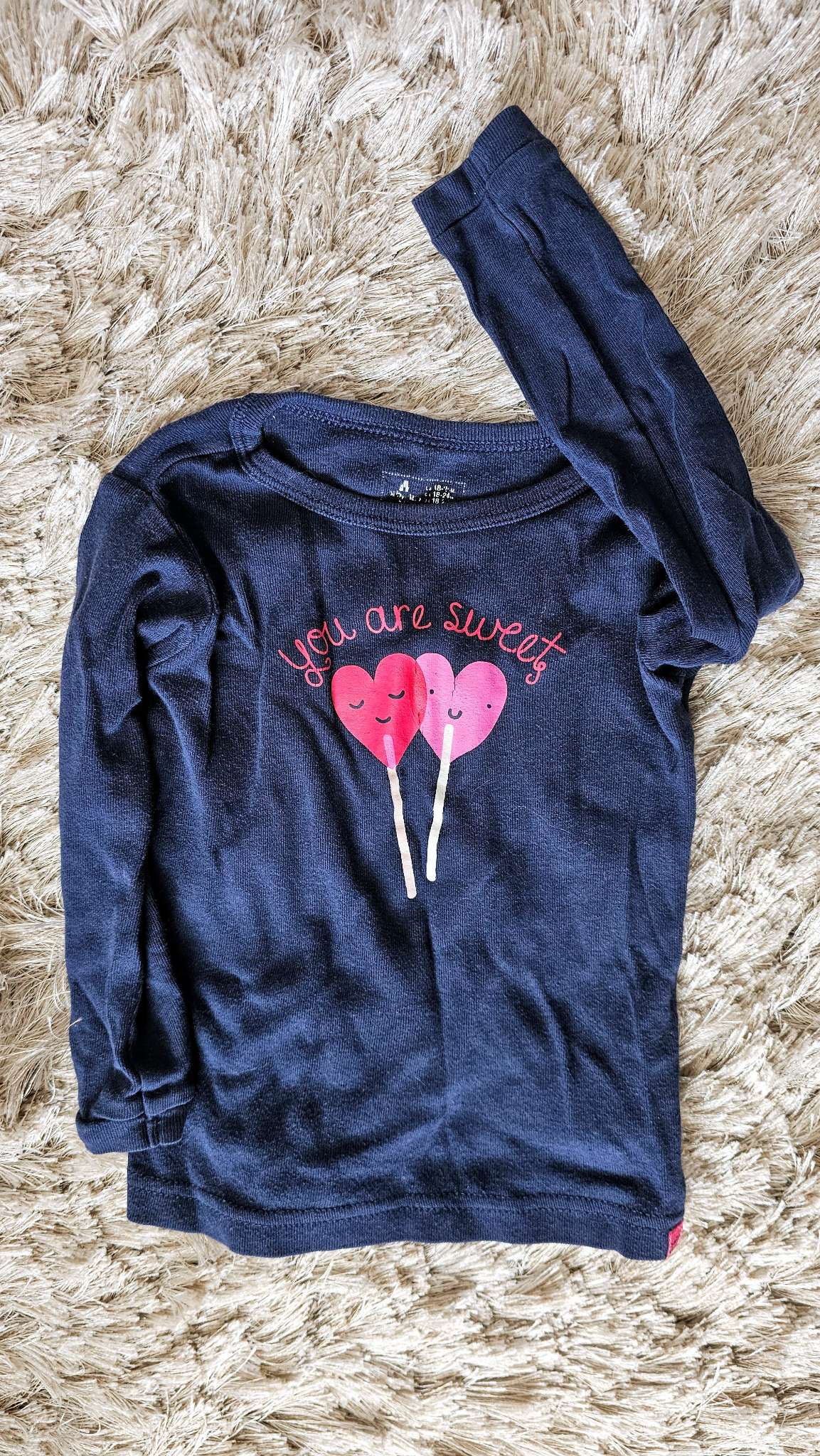 Gap Girls Blue Long Sleeve Shirt – 18 months, Kids 18 Month (12-18M)