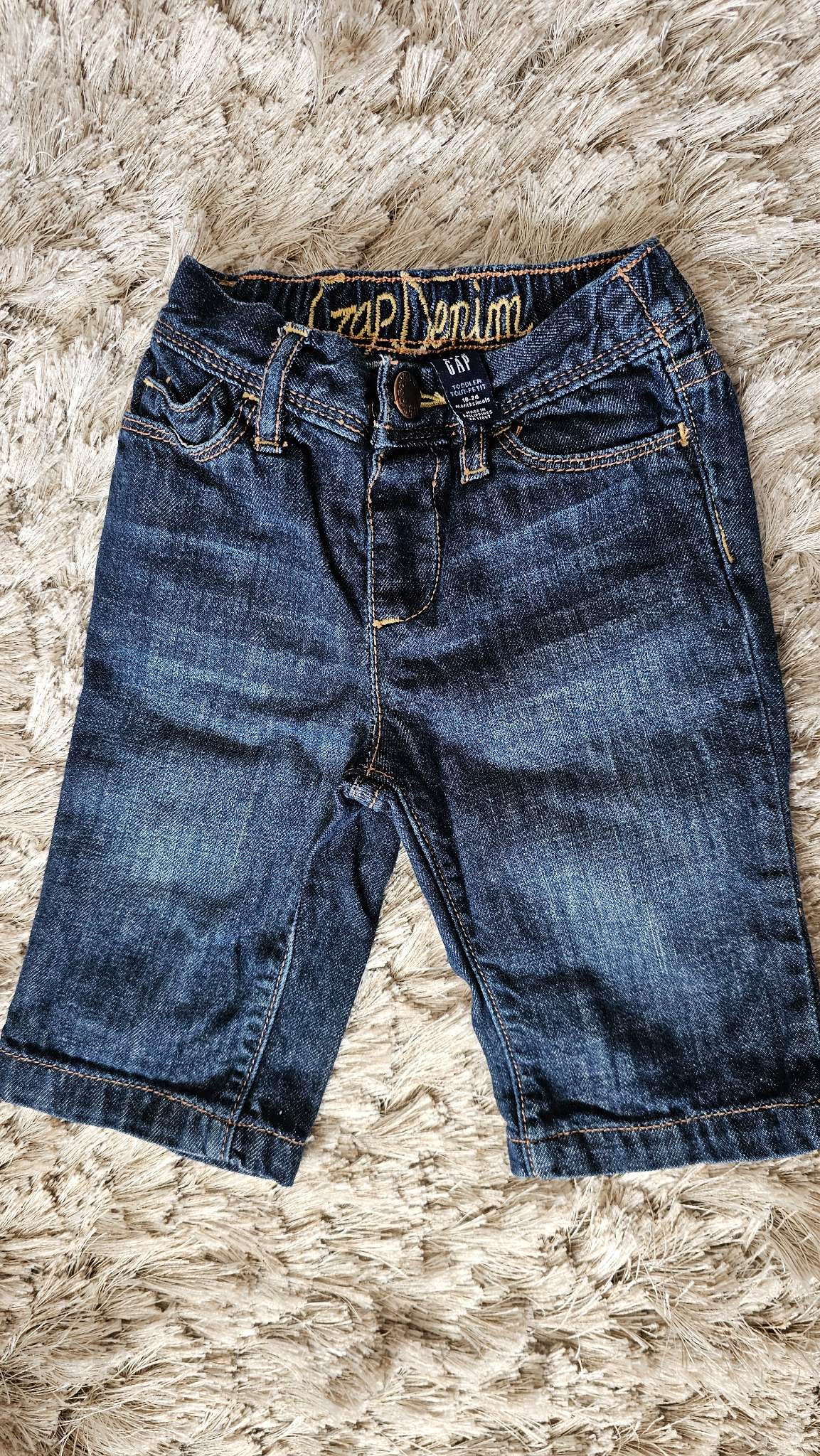 Gap Girls Blue Denim capris – 18 months