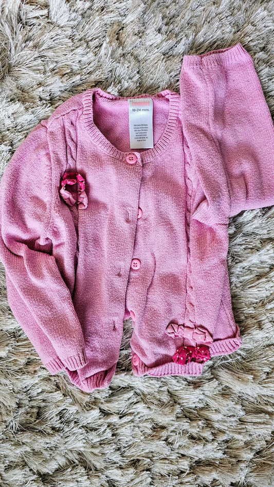 Gymboree Girls Pink Cardigan – 18 months, Kids 18 Month (12-18M)