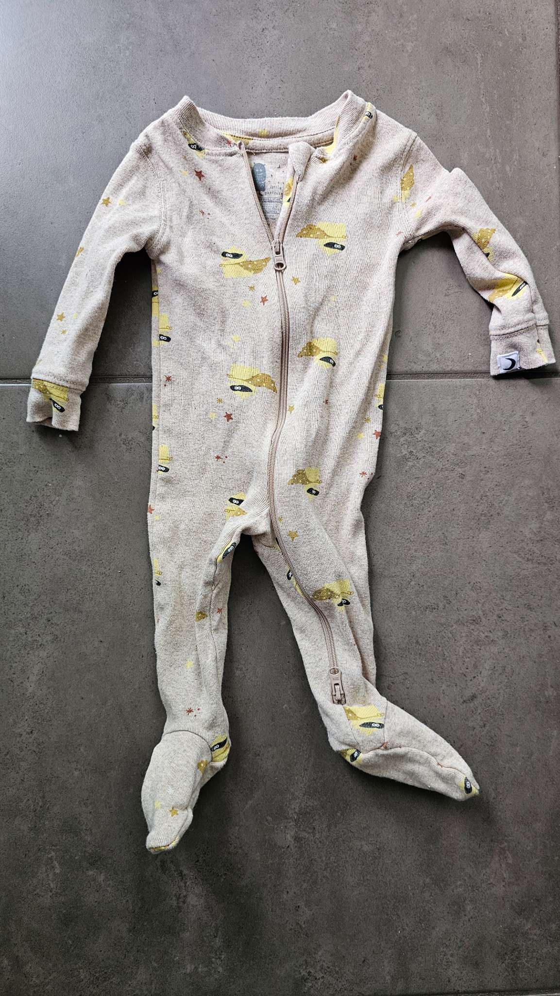 Little Earthling Baby Sleeper onesie – 3 months, Kids 3 Month (0-3M)