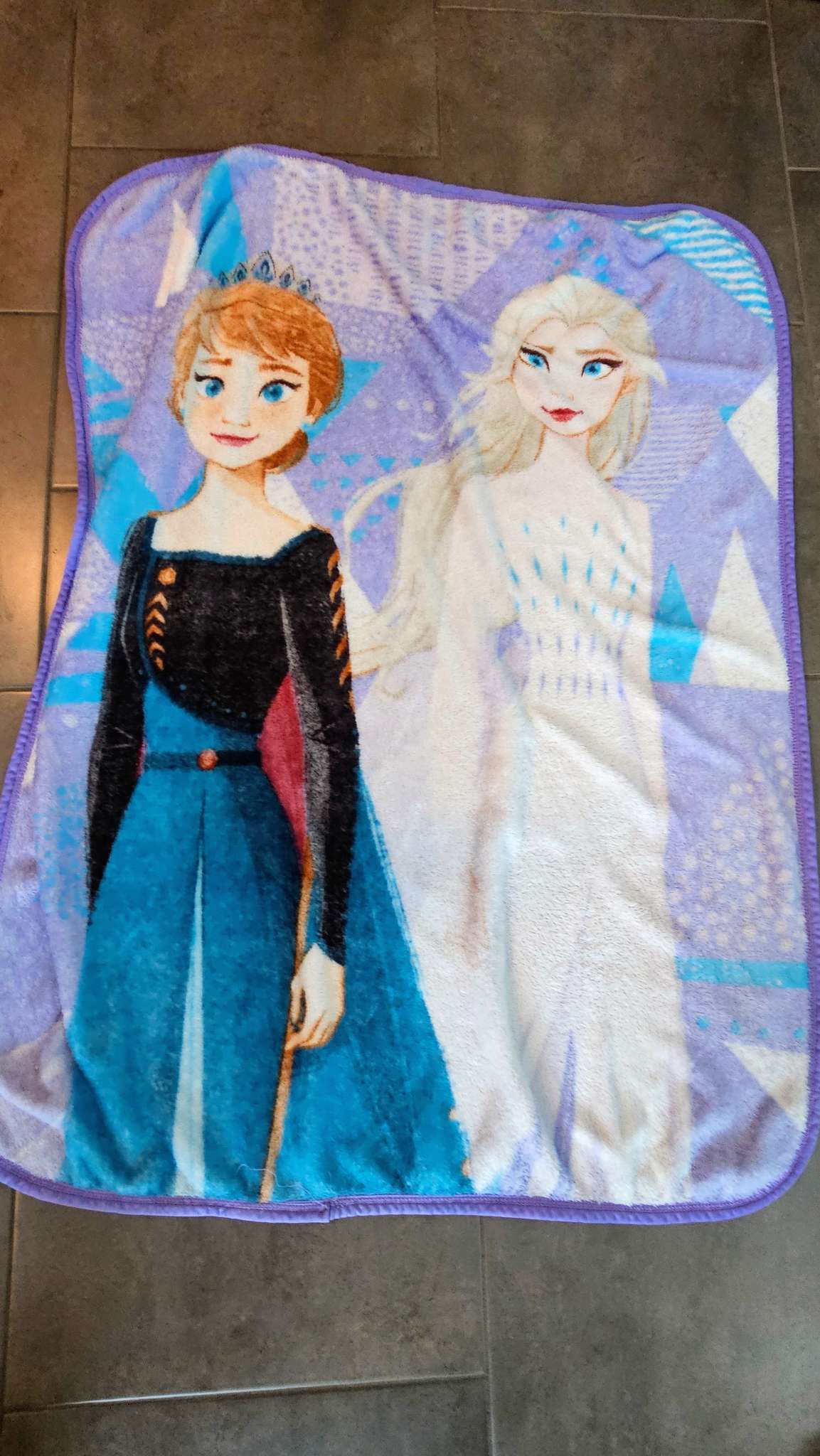 Disney Frozen Anna & Elsa Fleece Blanket