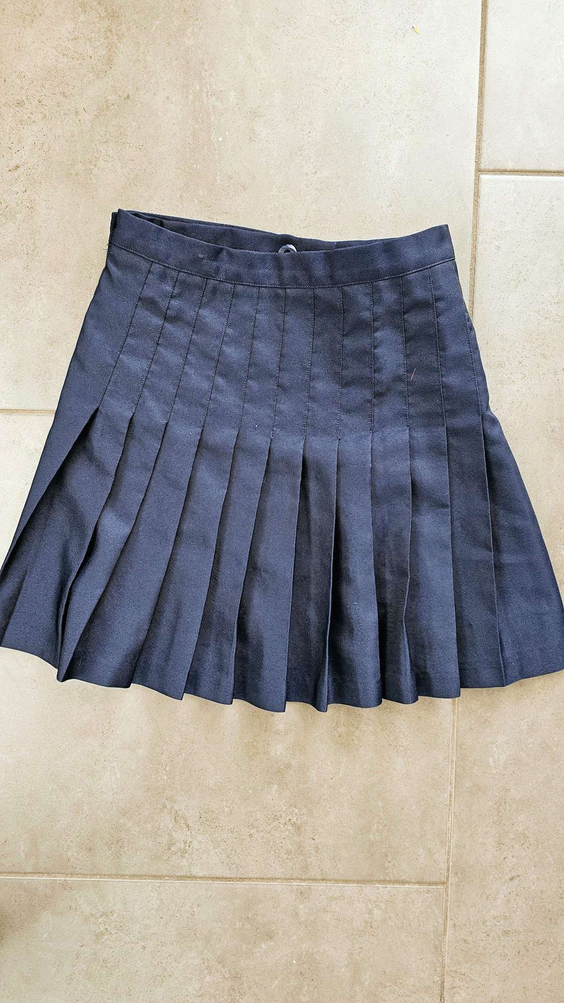 1880 Club Navy Pleated Skirt – (Size 8), Kids 8