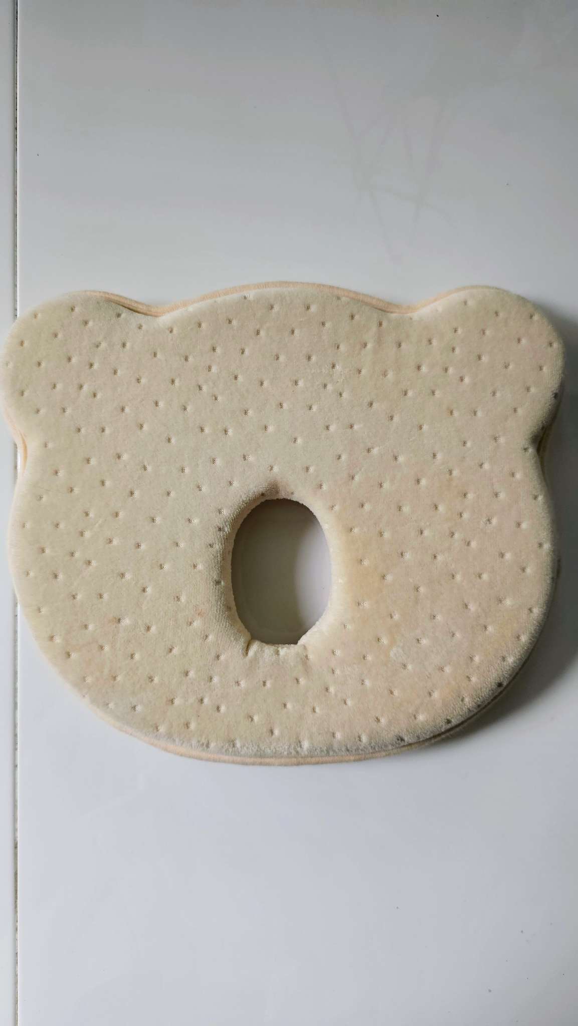 Bear-Shaped Baby Head Pillow