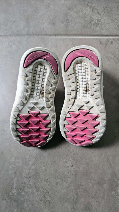 Saucony Jazz Pink Velcro Sneakers (Size 7), Shoes 7 (Walkers:12-24 mth)