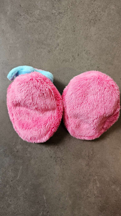 Gerber Pink Elephant Slippers (0–6 Months), Shoes 0 (Baby: 0-12 mth)