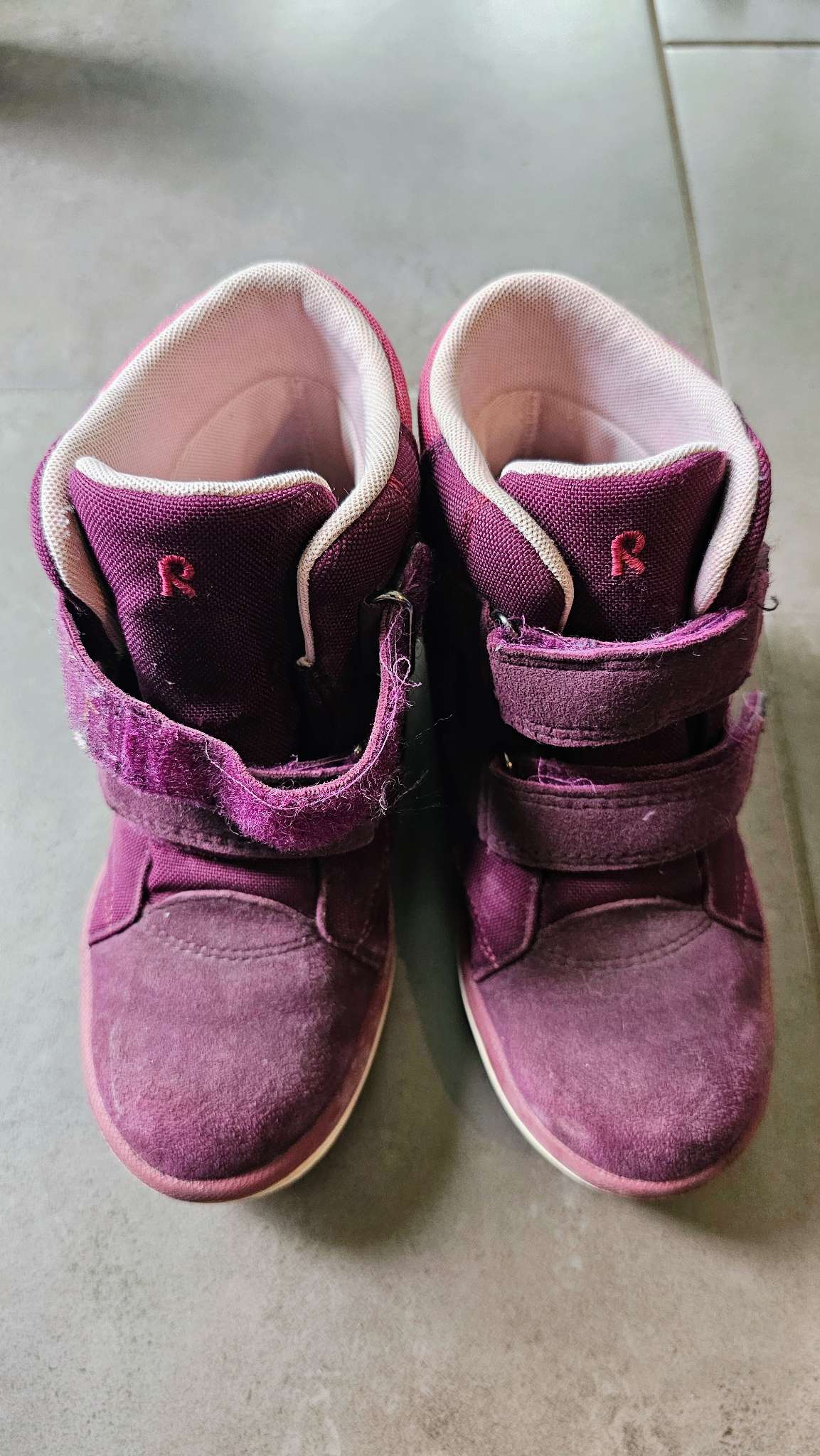 Reima Purple Waterproof Boots (Size 1), Shoes 1 (Kids:4-8yr)