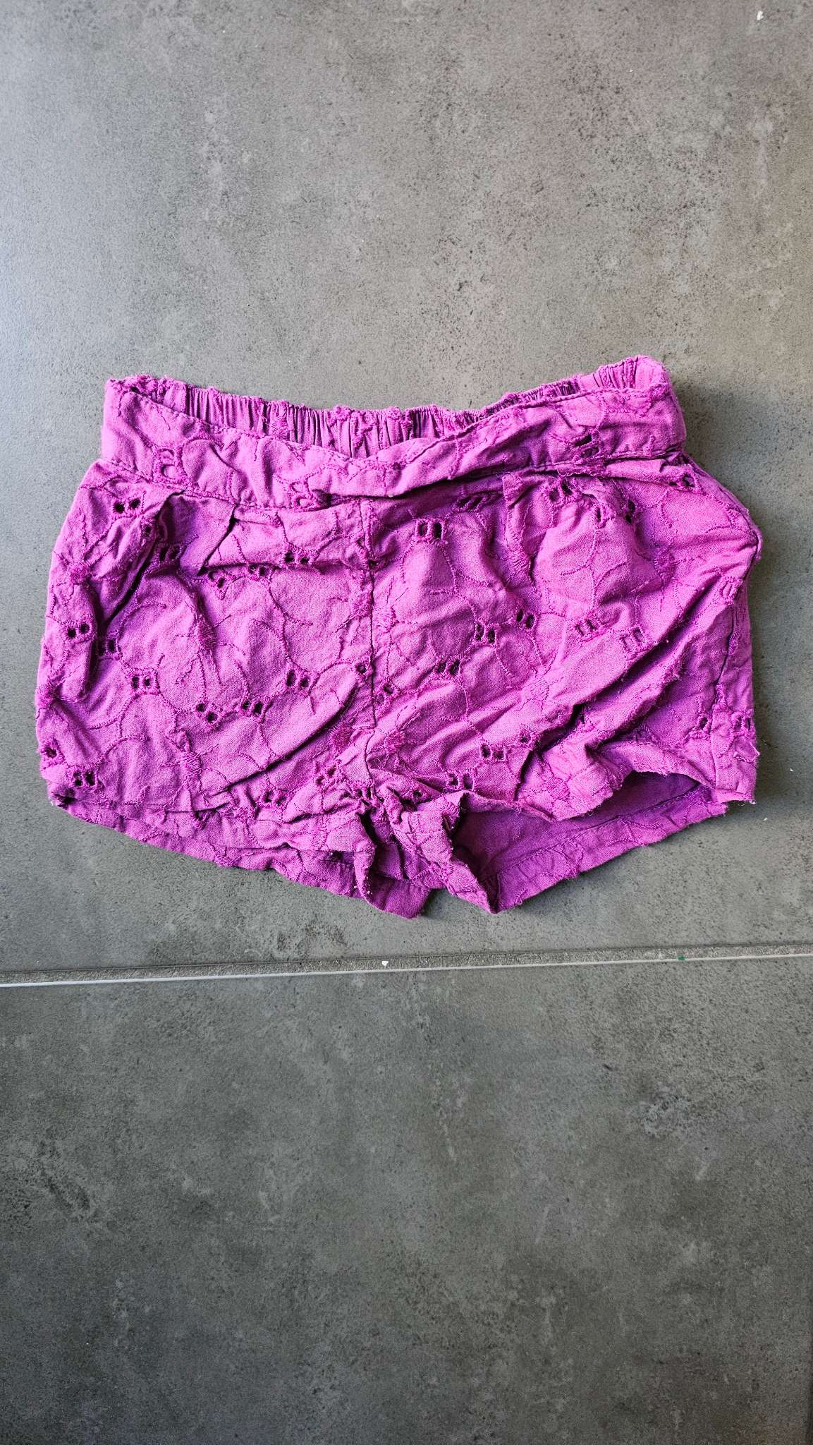 Baby Gap Magenta Eyelet Shorts (3–6 Months), Kids 3 Month (0-3M)