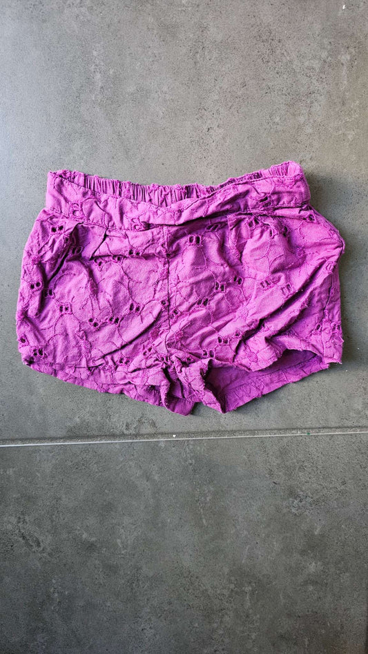 Baby Gap Magenta Eyelet Shorts (3–6 Months), Kids 3 Month (0-3M)