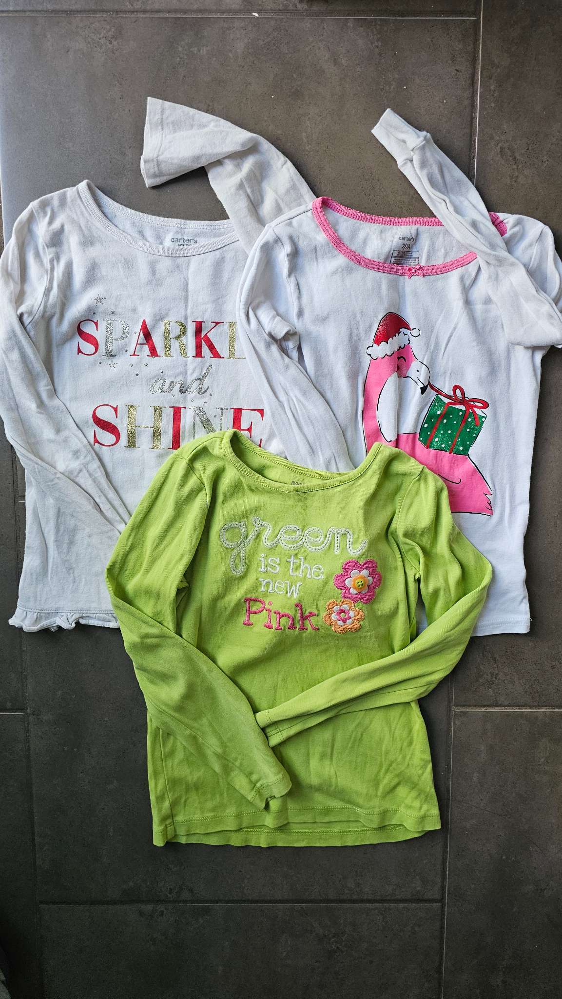 Carter’s & Gymboree Long-Sleeve Lot (Size 7), Kids 7