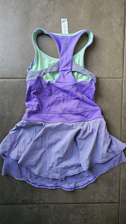 Ivivva Purple Racerback Tennis Dress (Size 7), Kids 7
