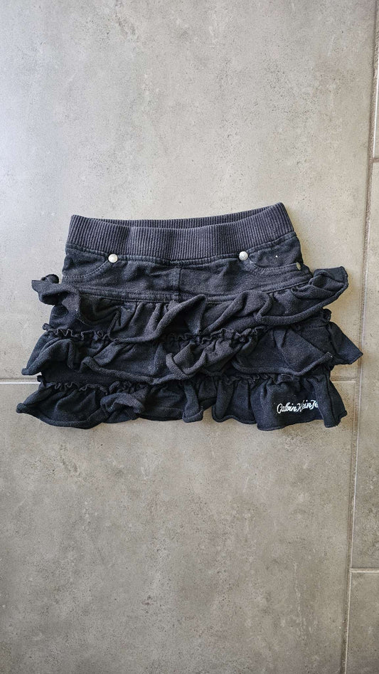 Calvin Klein Jeans Black Ruffle Skirt (Size 3), Kids 3T