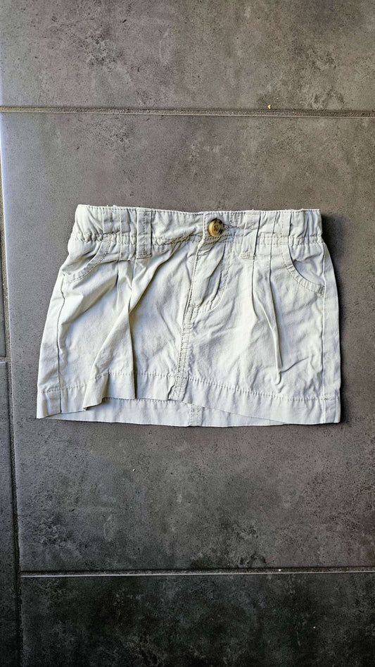 OshKosh Khaki Button Skirt 100% Cotton (18 Months), Kids 18 Month (12-18M)