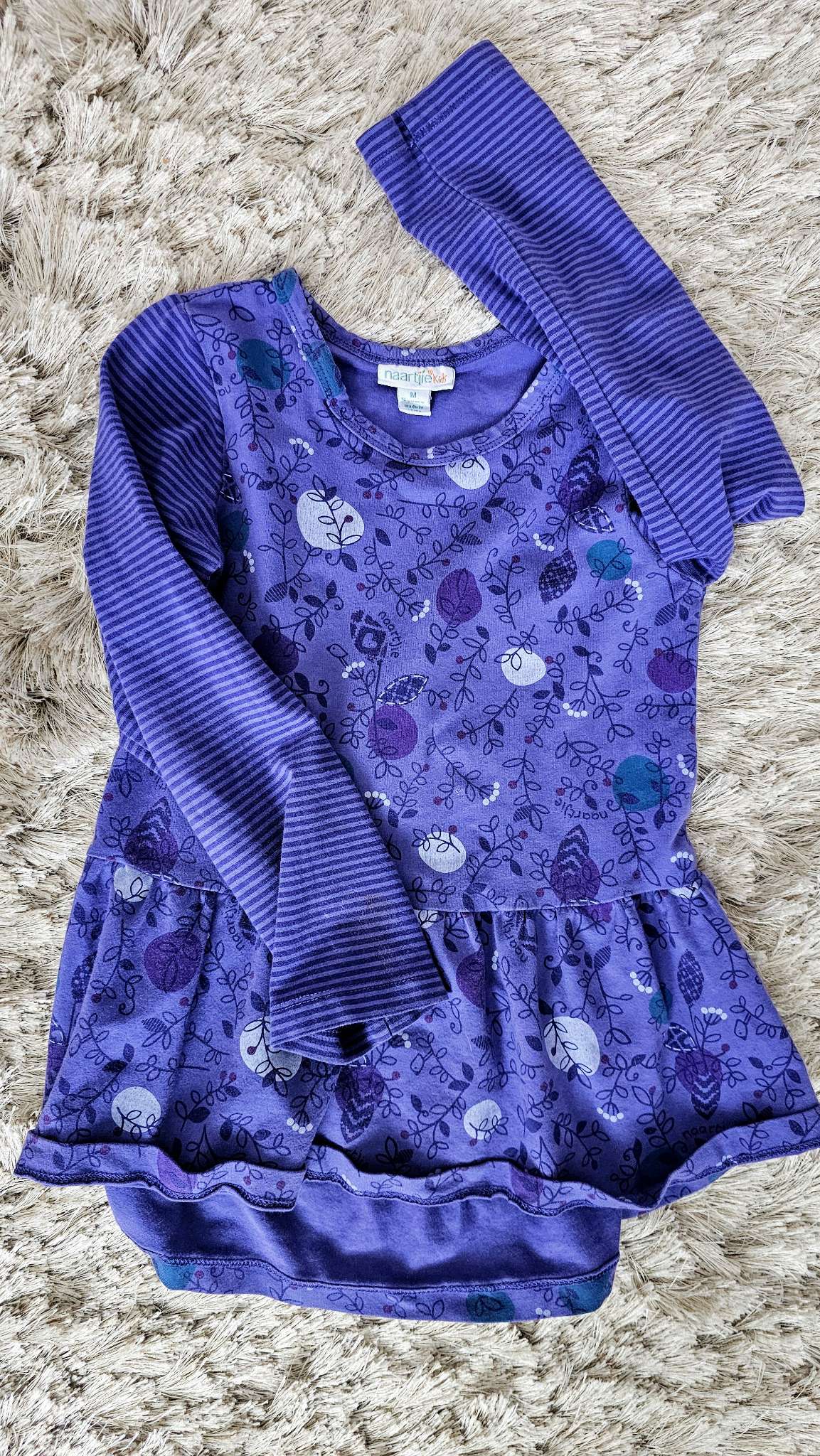Naartjie Kids Girls Purple Long Sleeve Shirt – size 5, Kids 5/5T