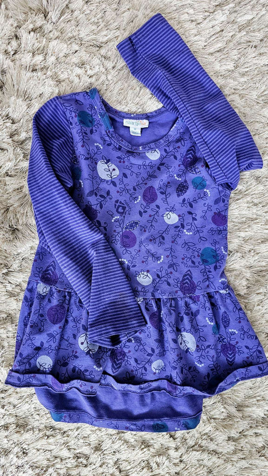 Naartjie Kids Girls Purple Long Sleeve Shirt – size 5, Kids 5/5T