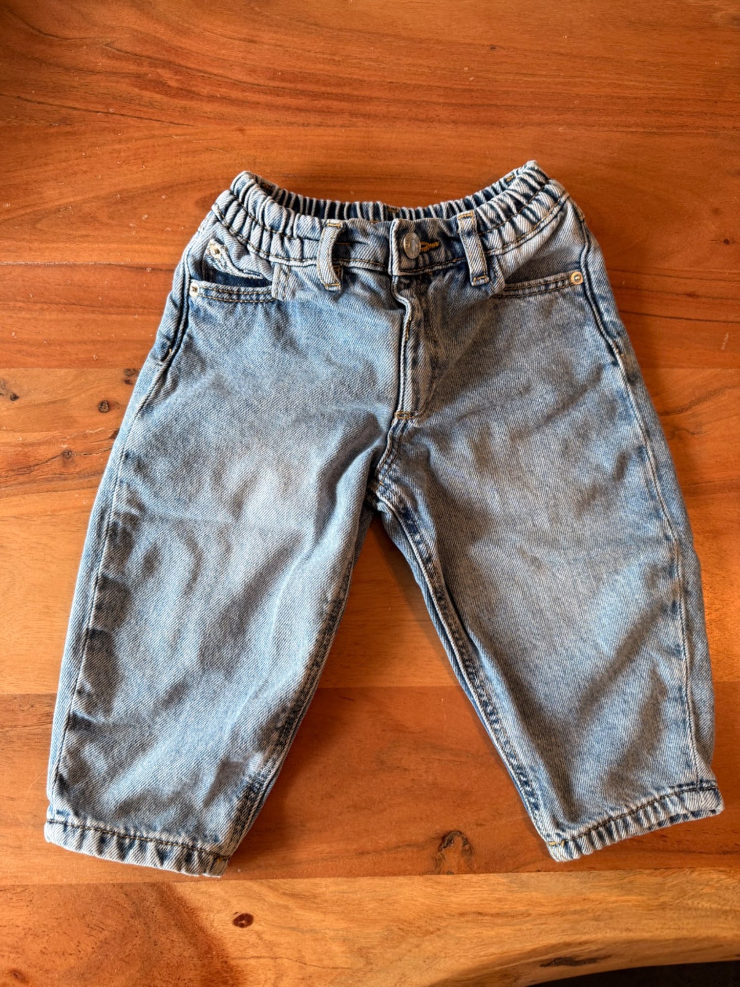 ZARA toddler baggy jeans (2), Kids 18 Month (12-18M)