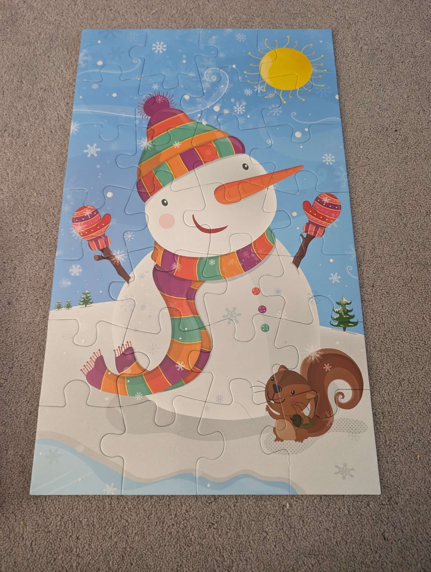 Giant snowman Puzzle