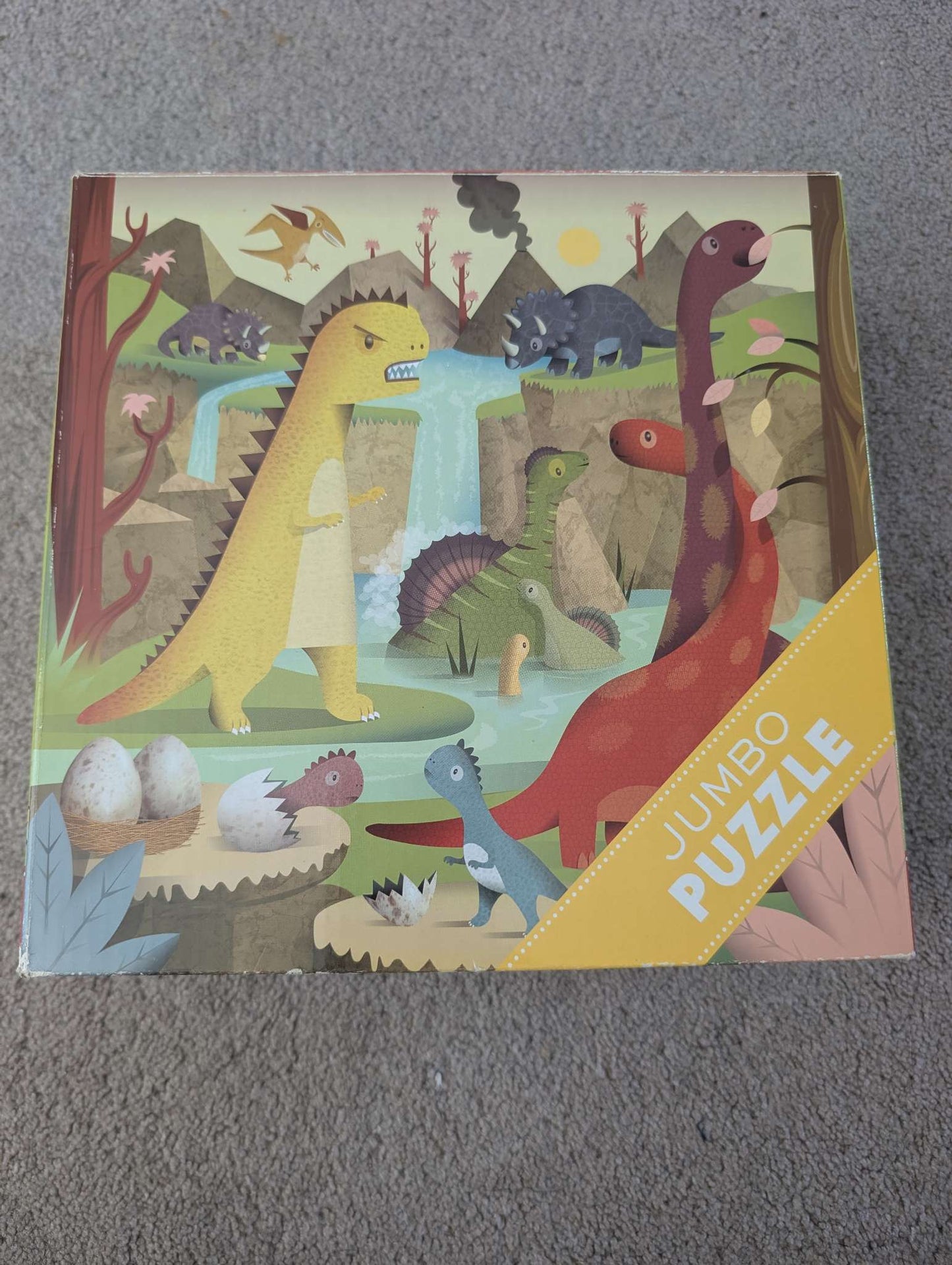 Dinosaur jumbo puzzle