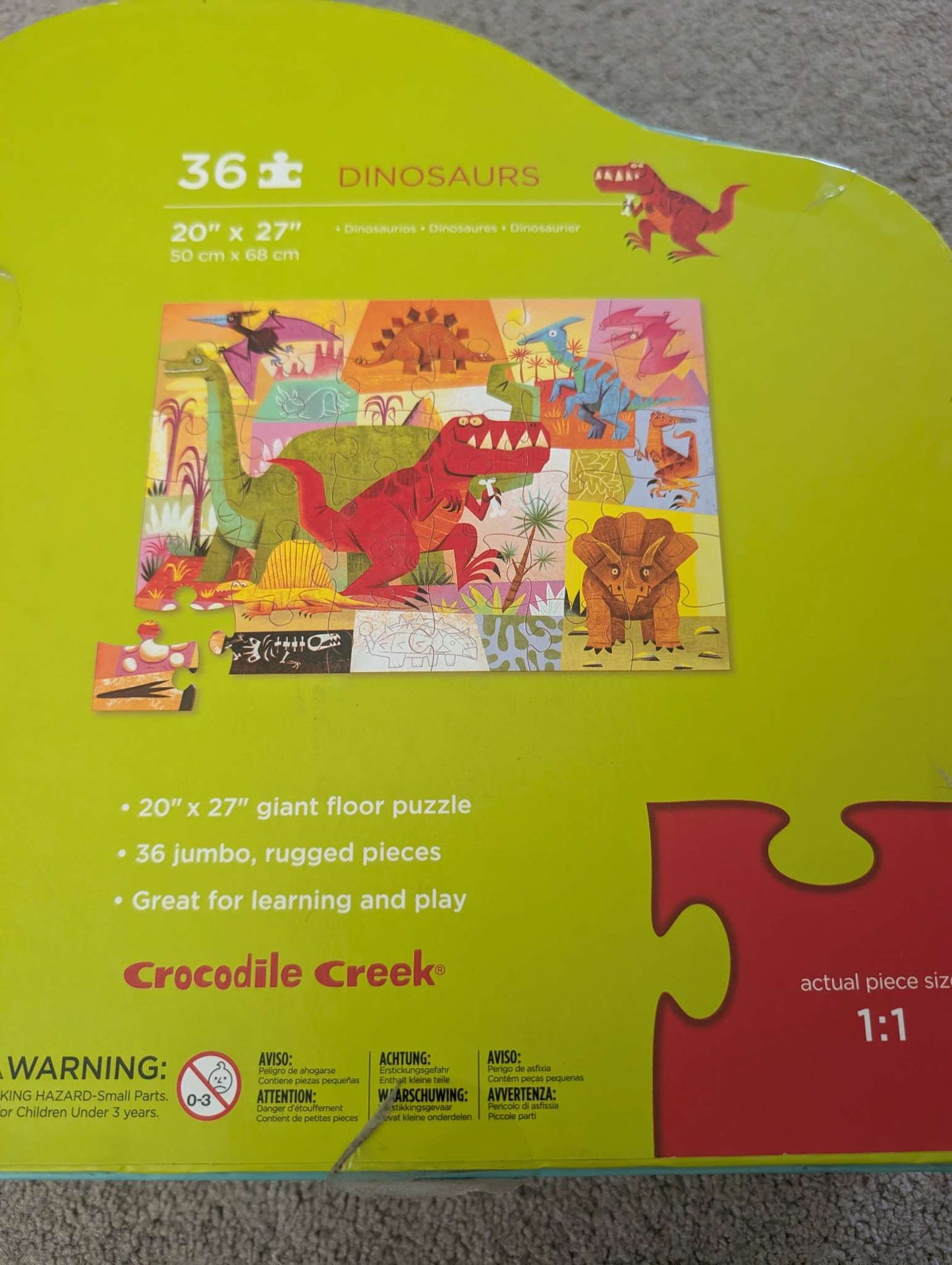 Dinosaur Floor Puzzle