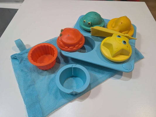 Melissa& Doug cupcake sand toys