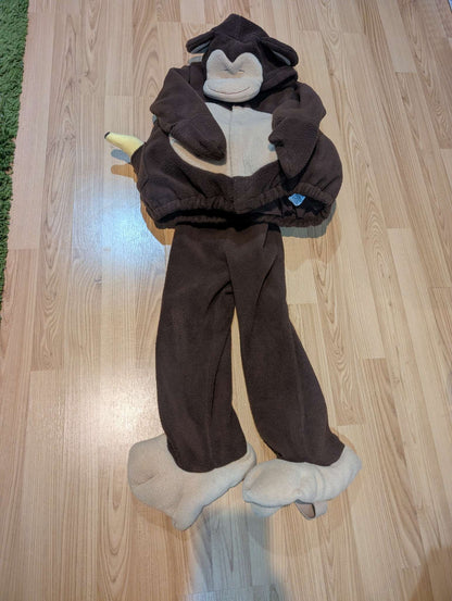 Monkey costume Size 4-5, Kids 4/4T