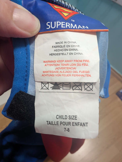 Superman costume , Kids 7