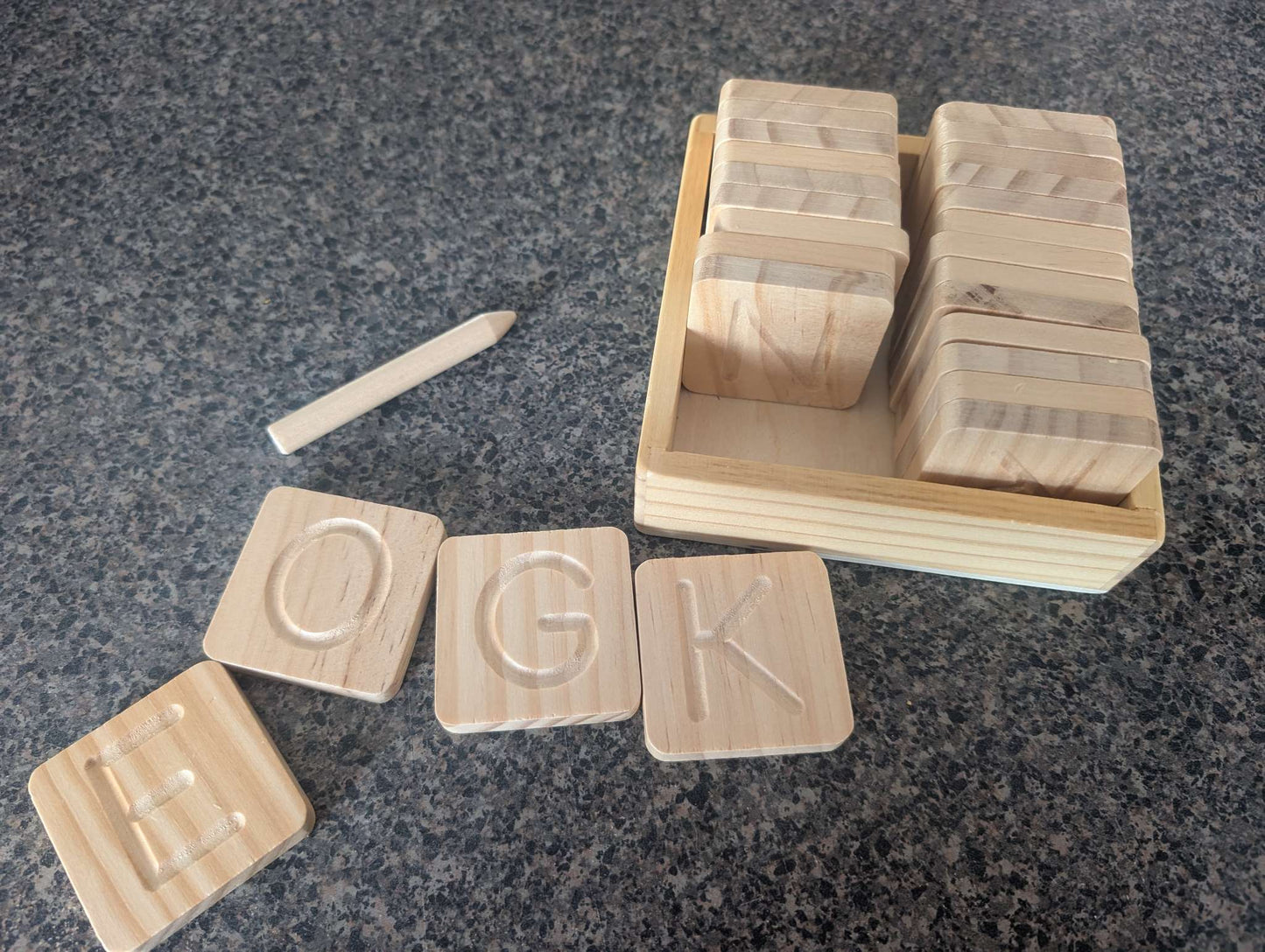 Wooden Alphabet Tracing Boards