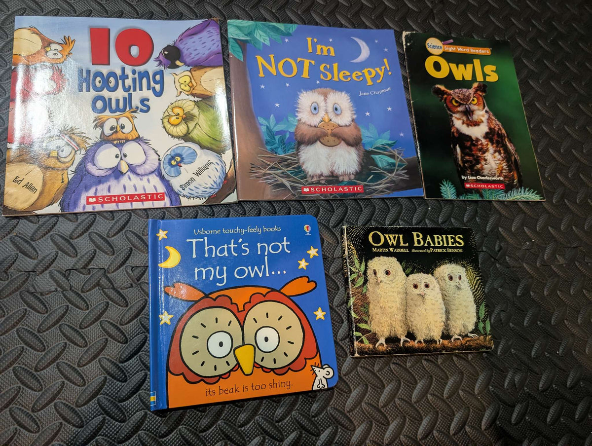 Owl book collection