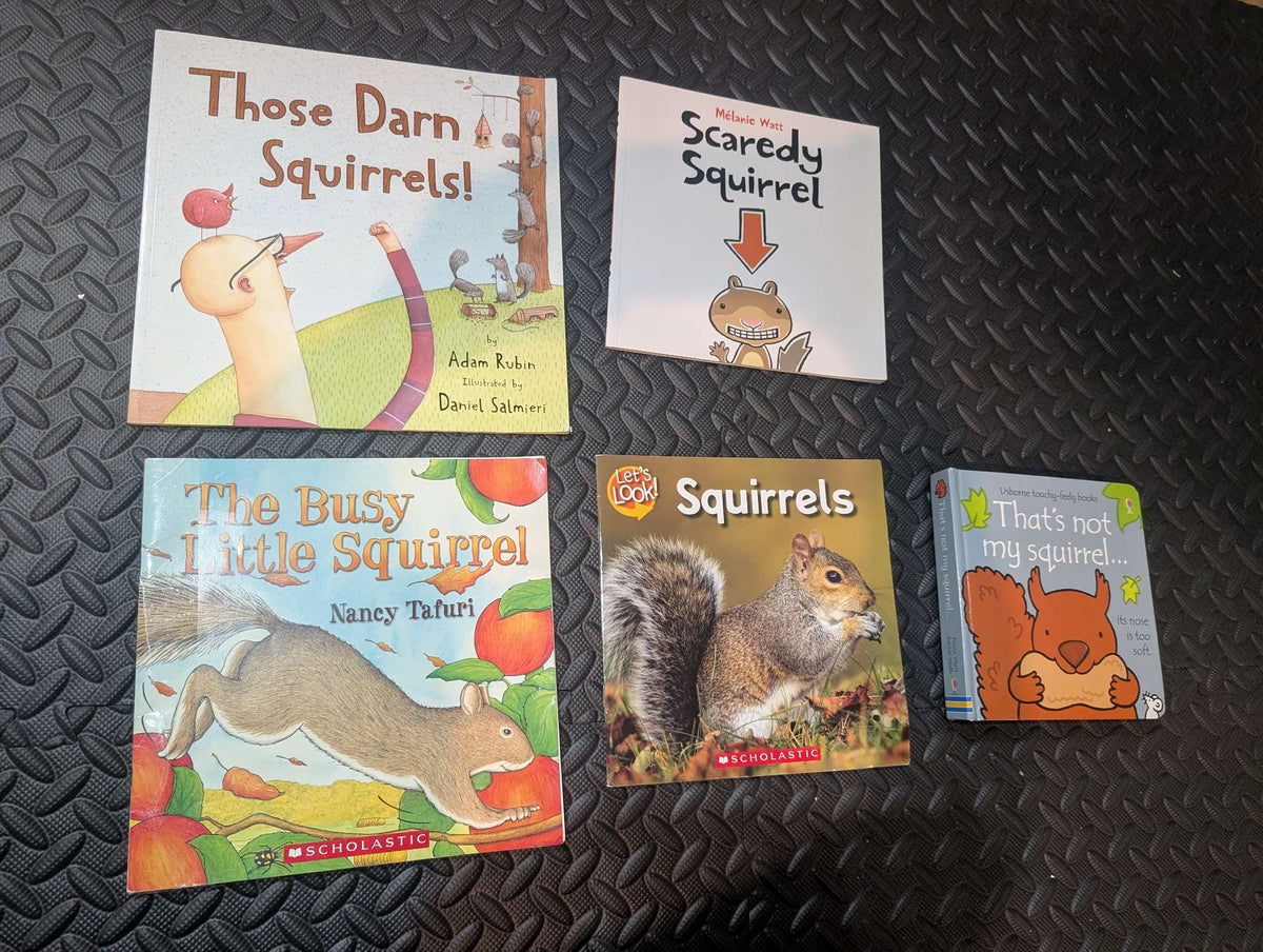 Squirrel book collection
