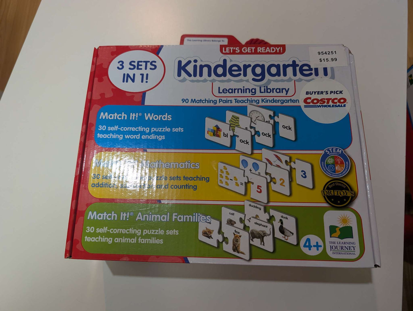 Learning Library KINDERGARTEN