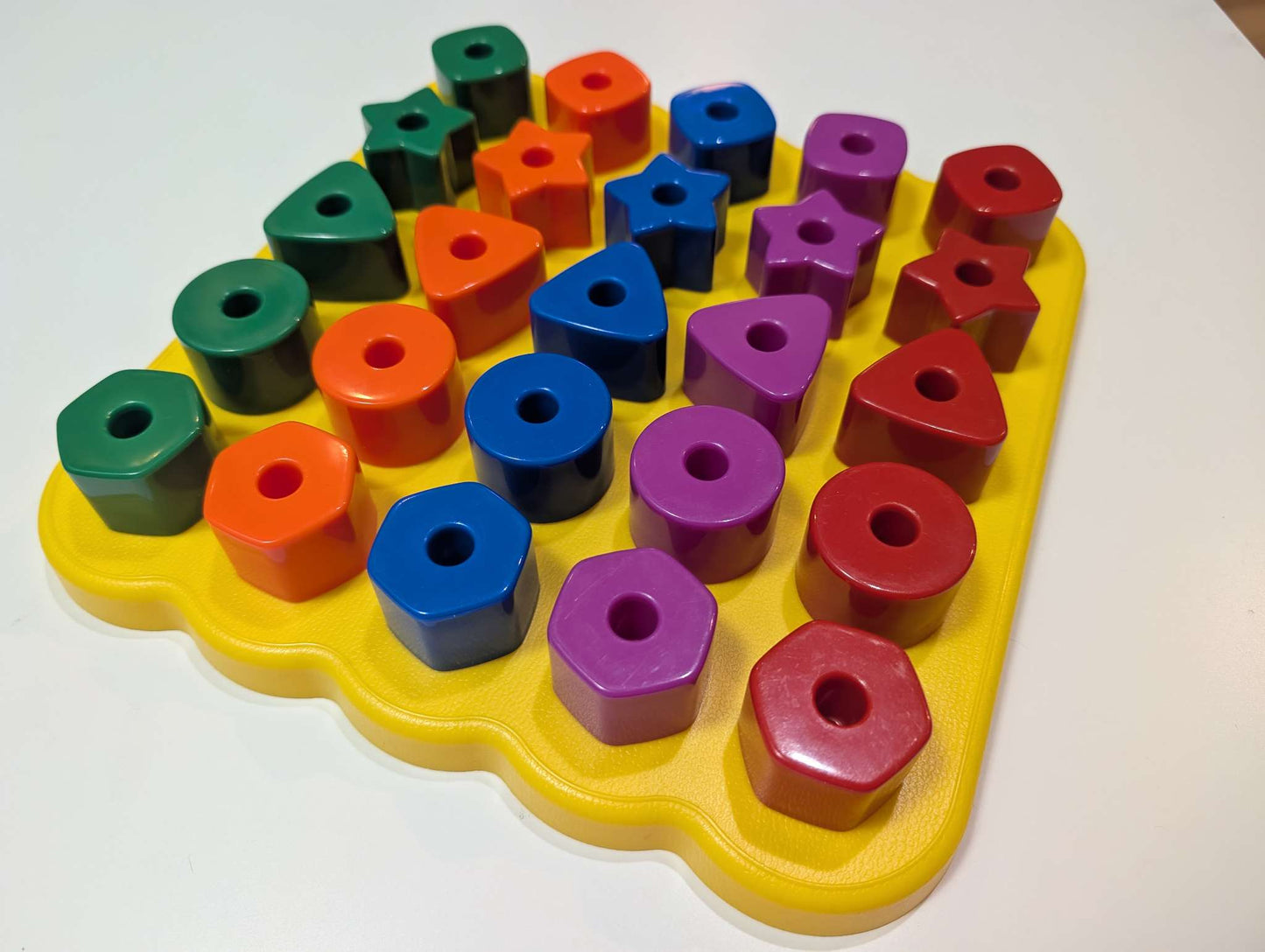 Rainbow shape sorter