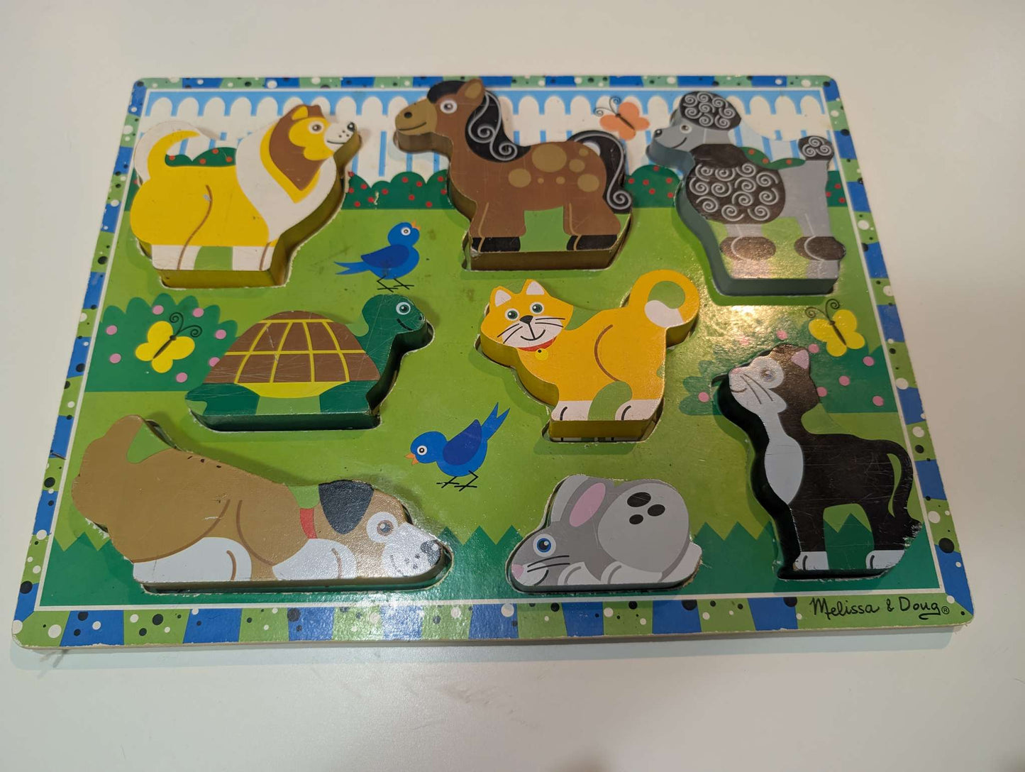 Melissa & Doug pet wooden puzzle
