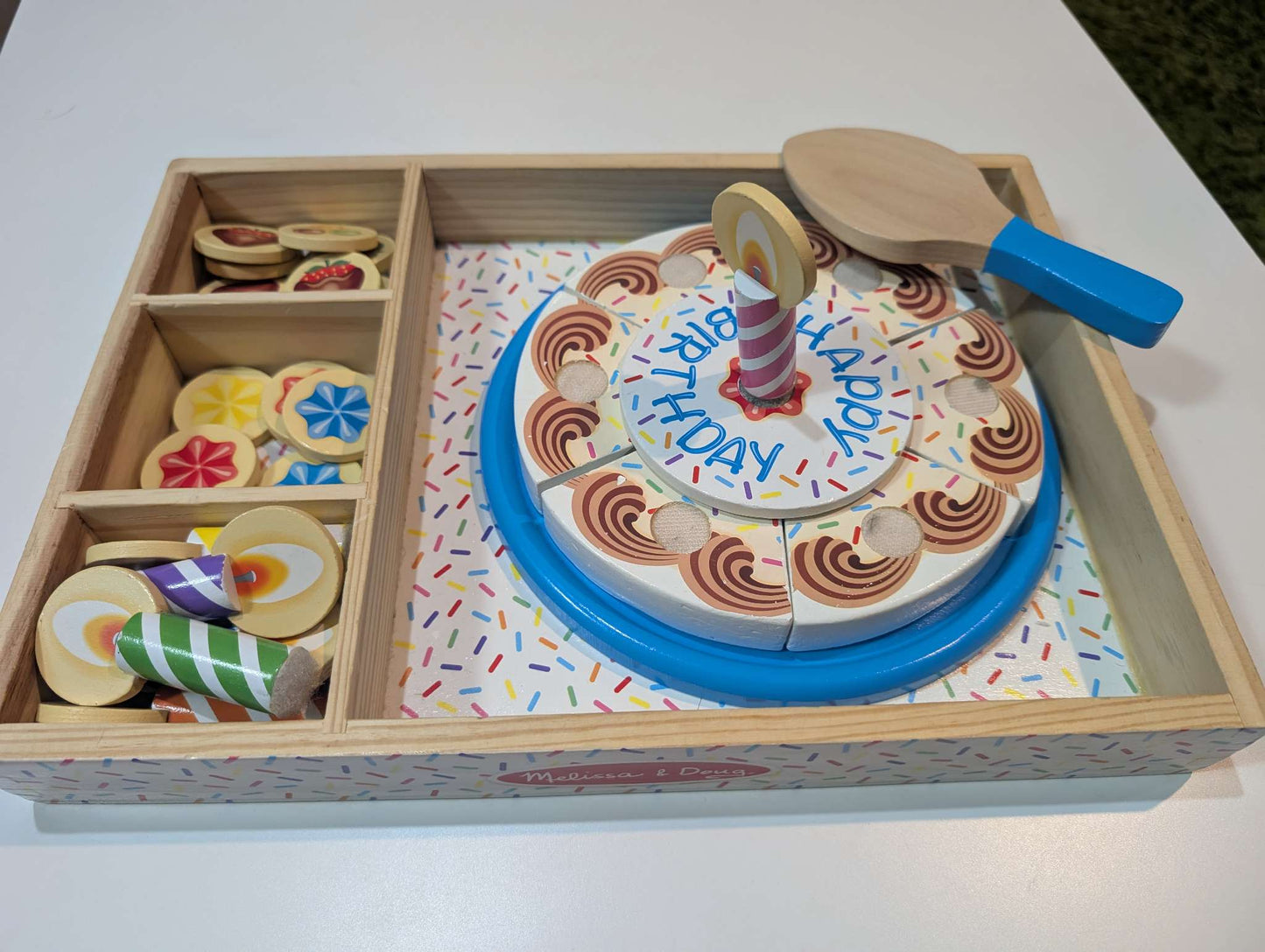 Melissa & Doug birthday cake